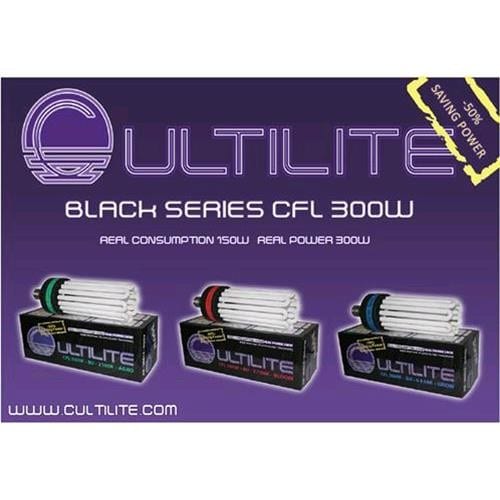 CULTILITE – Black Series CFL Bloom (300W)
