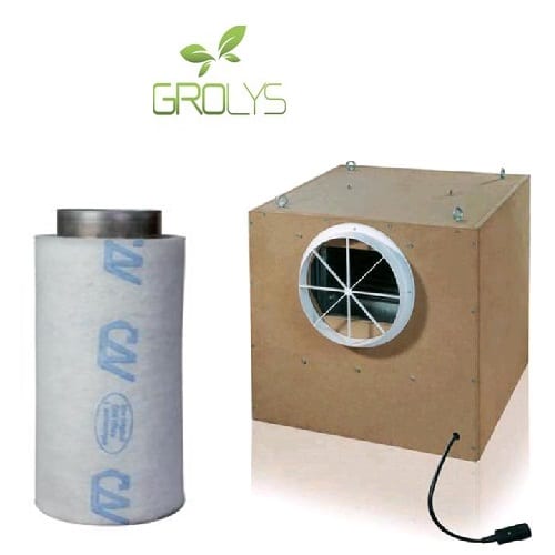 Ventilationspasket – för de större odlingsytorna (Ø250; 2500MC/H)