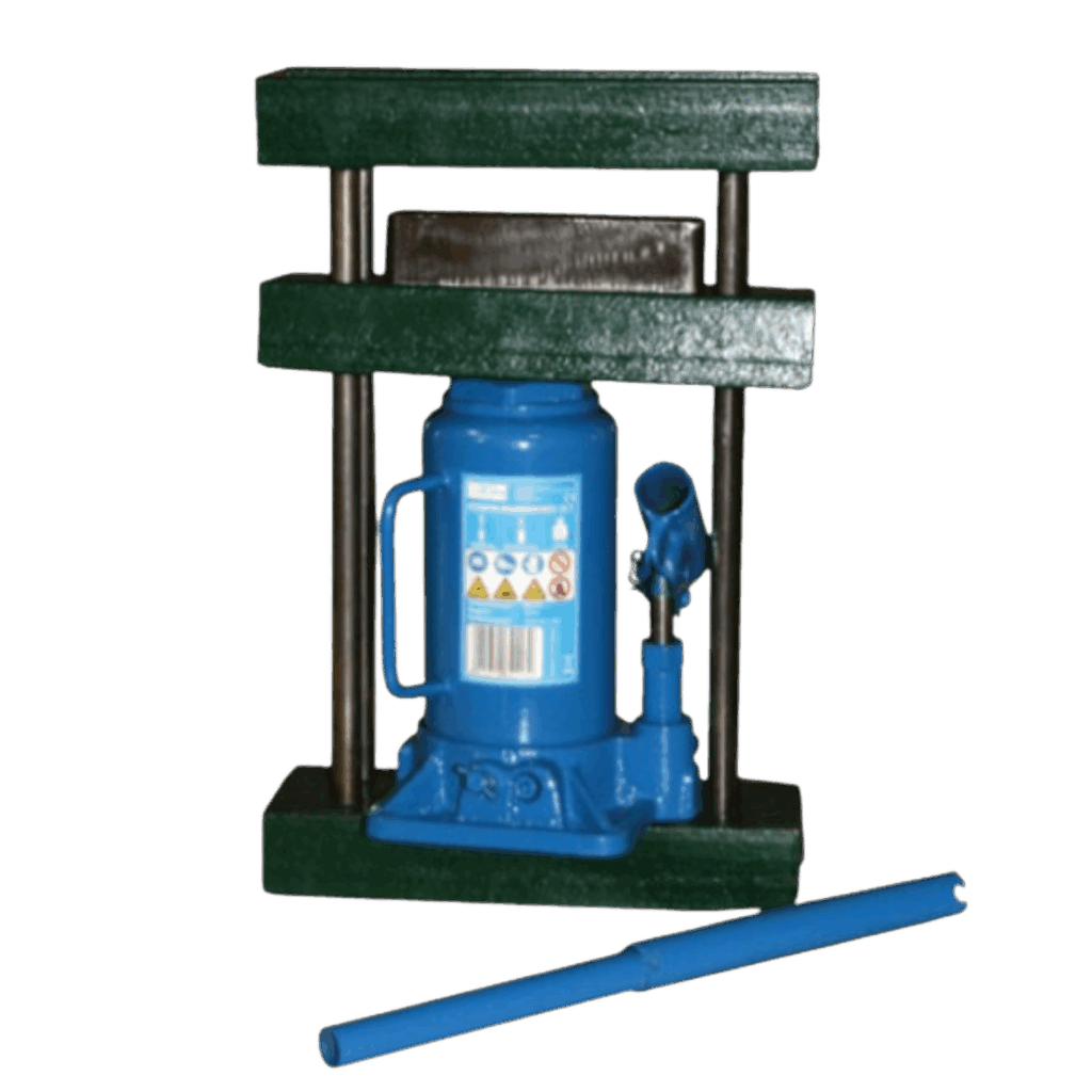 10 tons press inklusive pressform
