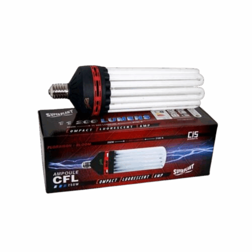 250w Agro/Bloom CFL-lampa - Superplant