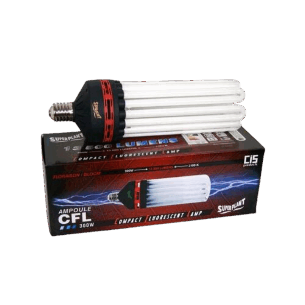 300w Agro/Bloom CFL-lampa - Superplant