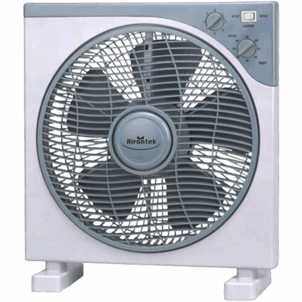 AIRONTEK - FYRKANTIG BORDSFLÄKT 30 CM