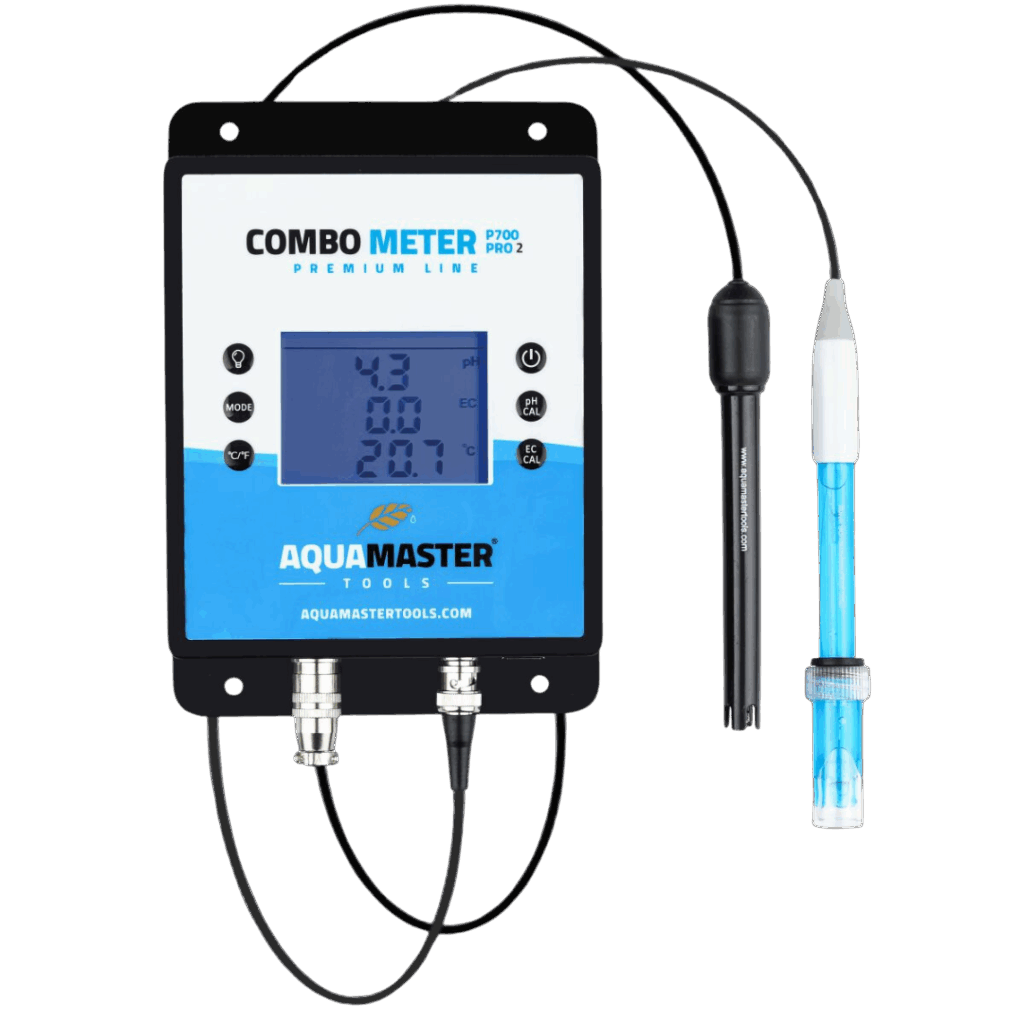 Aqua Master - pH, EC, CF, PPM och Termo Combo Meter P700 Pro 2