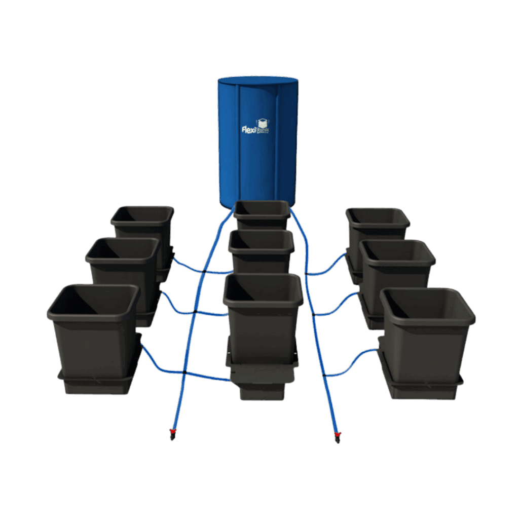 Autopot 1 kruka - 1 till 100 kruksystem