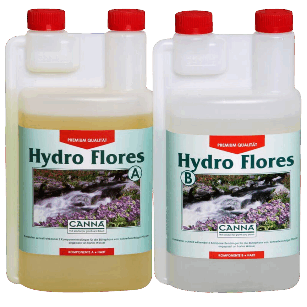 Canna Hydro Flores A+B (Hårt Vatten)