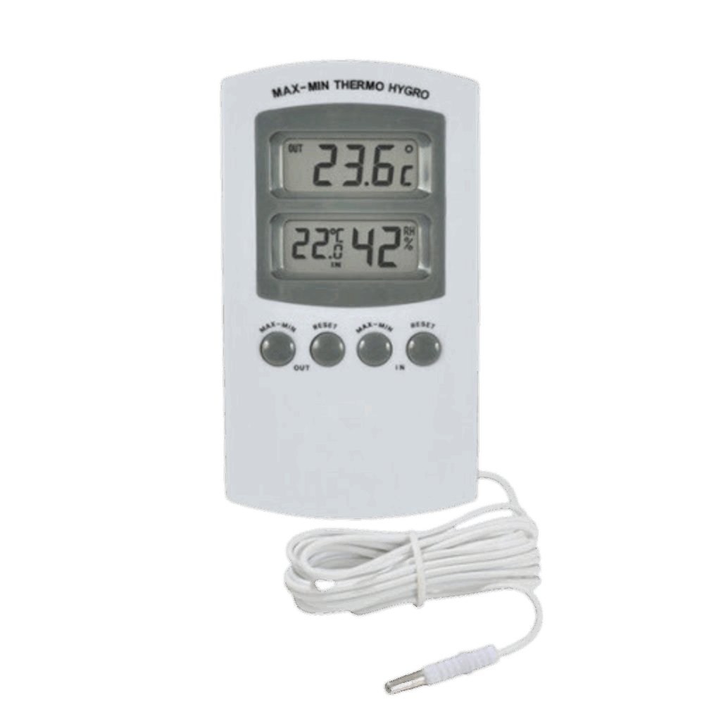 Hygrometer / Termometer (med sond)