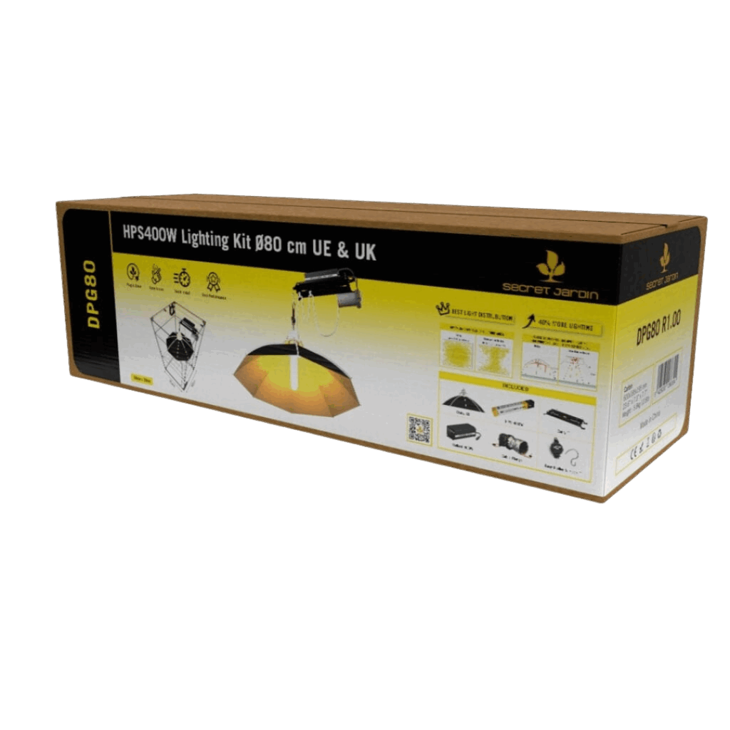 Secret Jardin - Ø80 Odlingstält - 400W HPS Paket