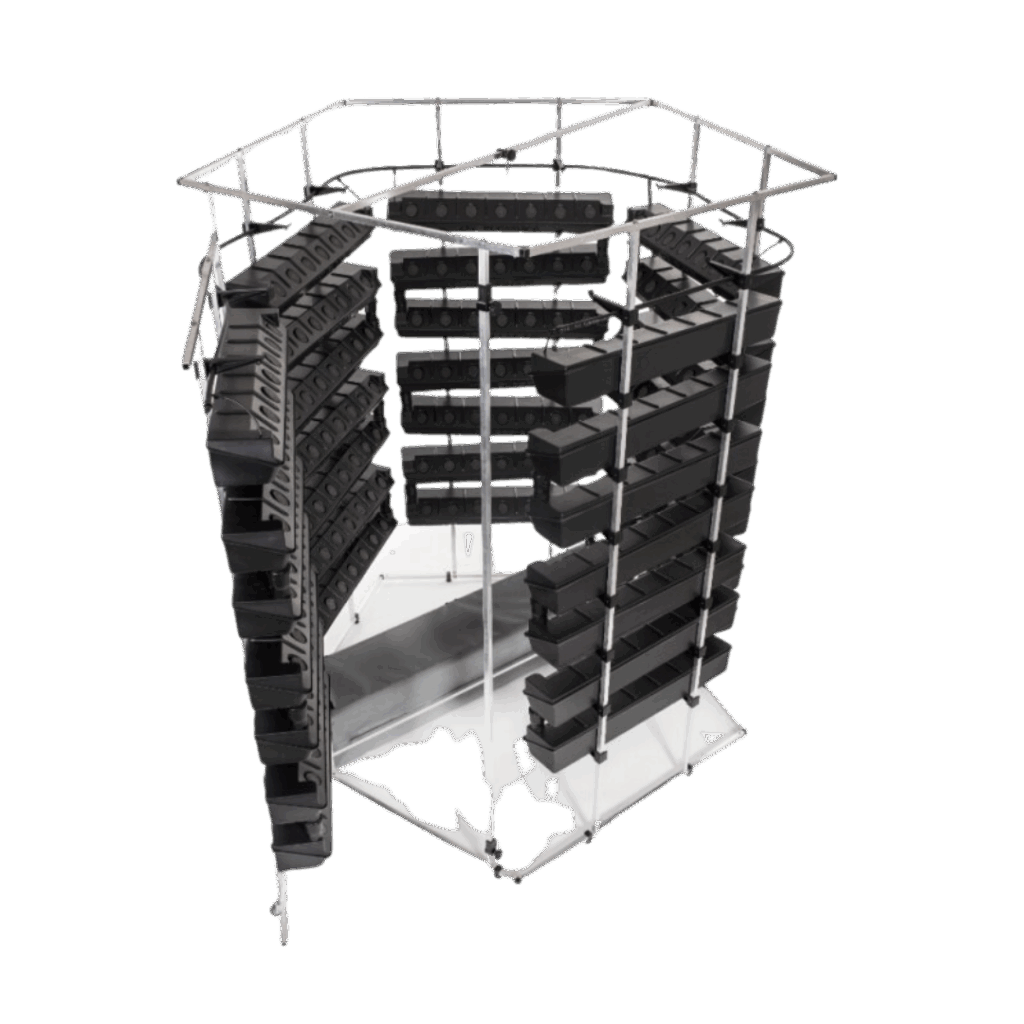 VERTIKALT HYDROPONISKT SYSTEM - FEM VÄGGAR STOR - 5SV