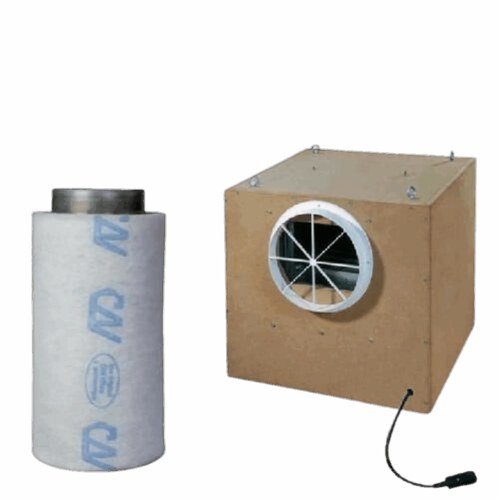 Ventilationskit - Isolerad Boxfläkt