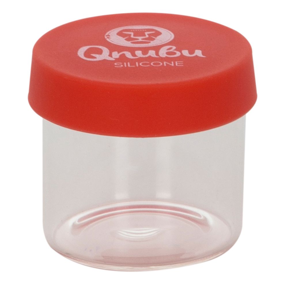 Qnubu Glaskjärl med Silikonlock 6 ml