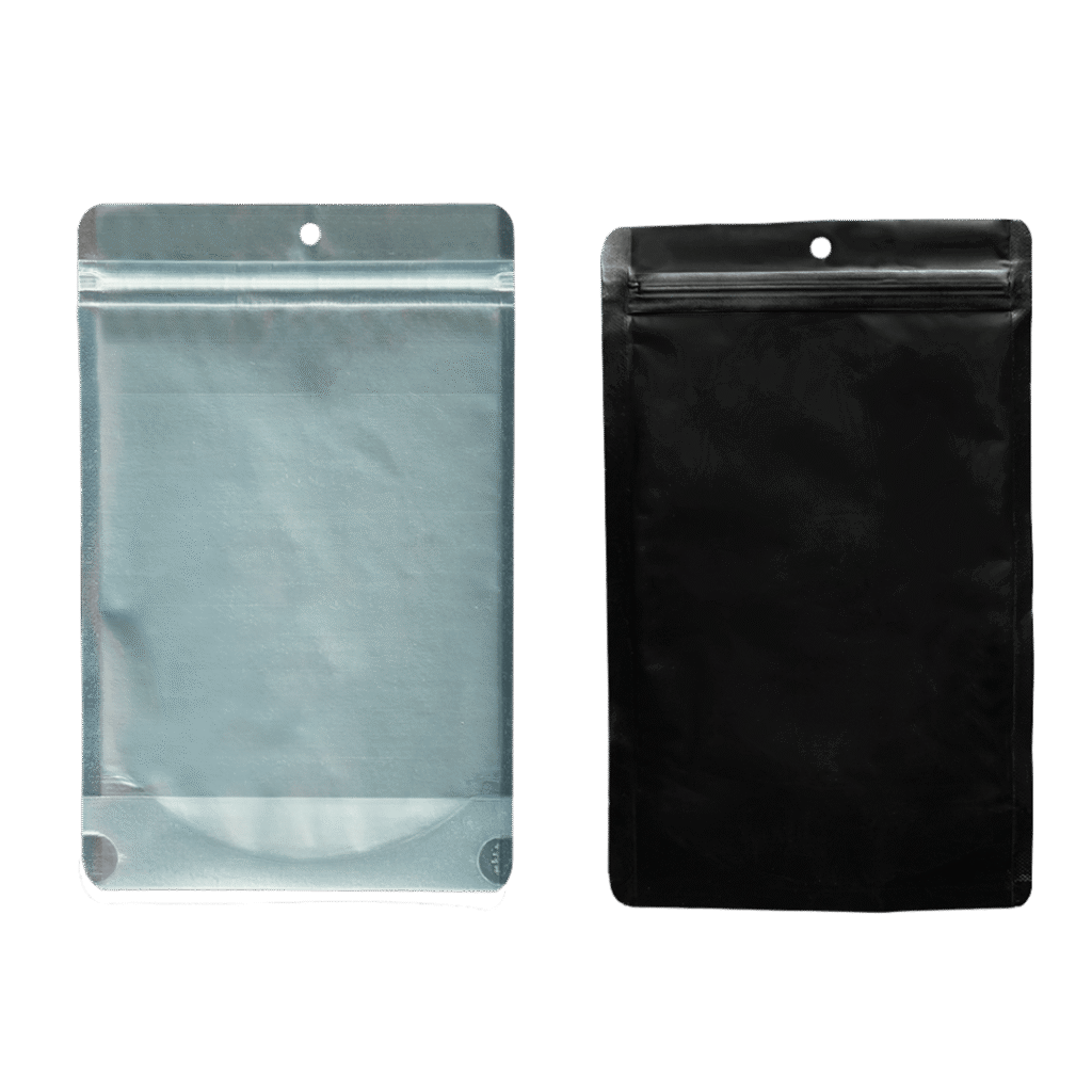 Qnubu Zip Bag Black - 50st. Luktfri