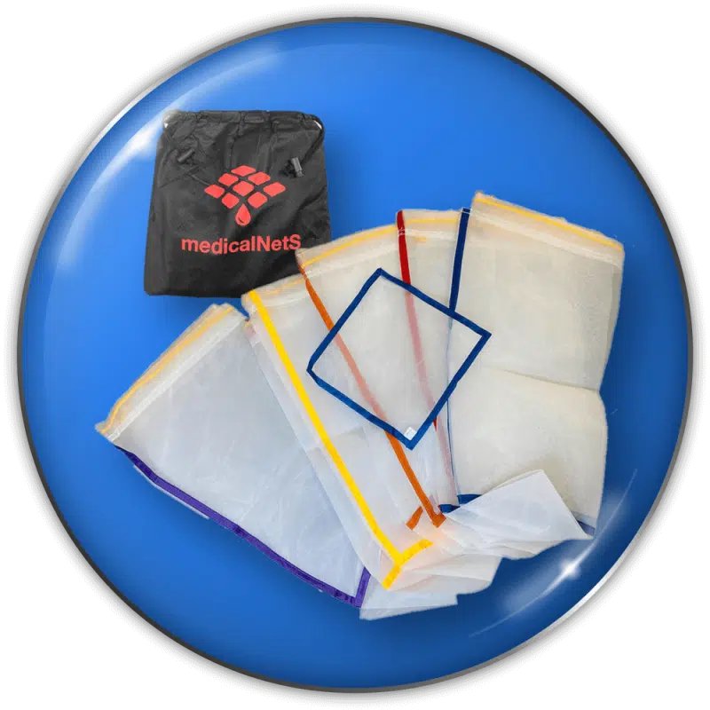 MedicalNets Tvättpåsar 5 st + Blotting screen 20L