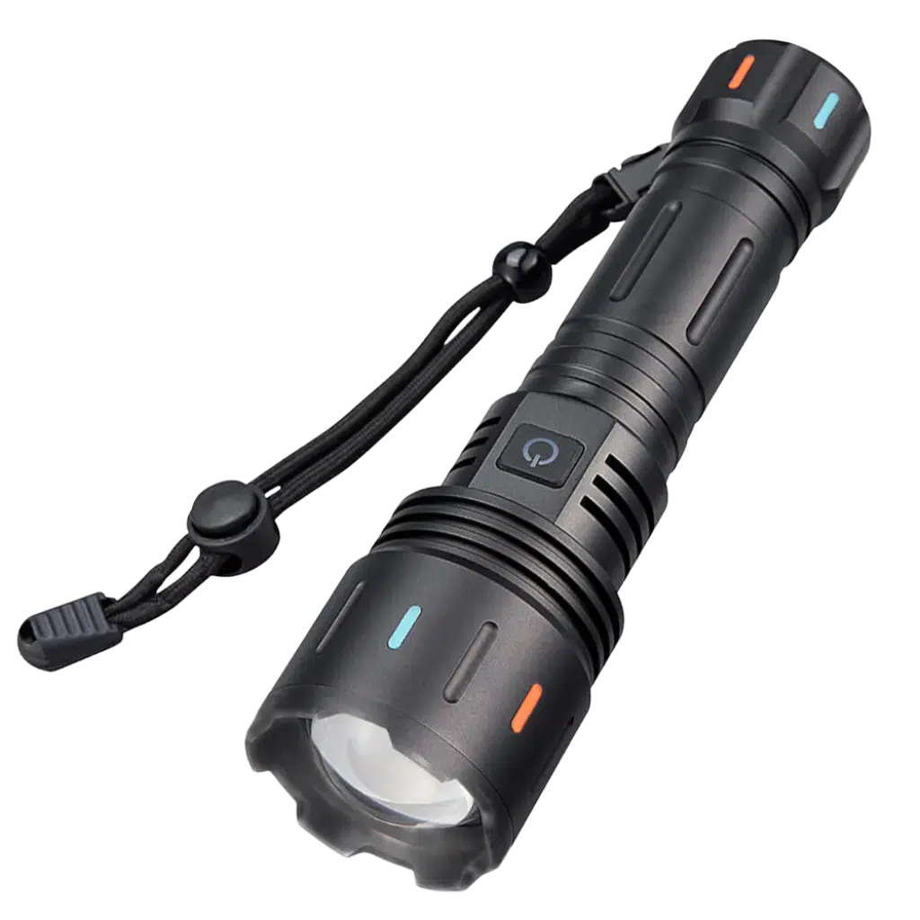 Extrem kraftfull ficklampa 10.000 Lumen + Uppladdningsbart Batteri