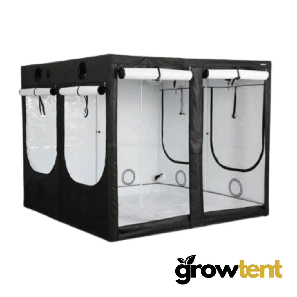Grow Tent 200x200x200 cm, 600D Mylar, 19 mm stänger